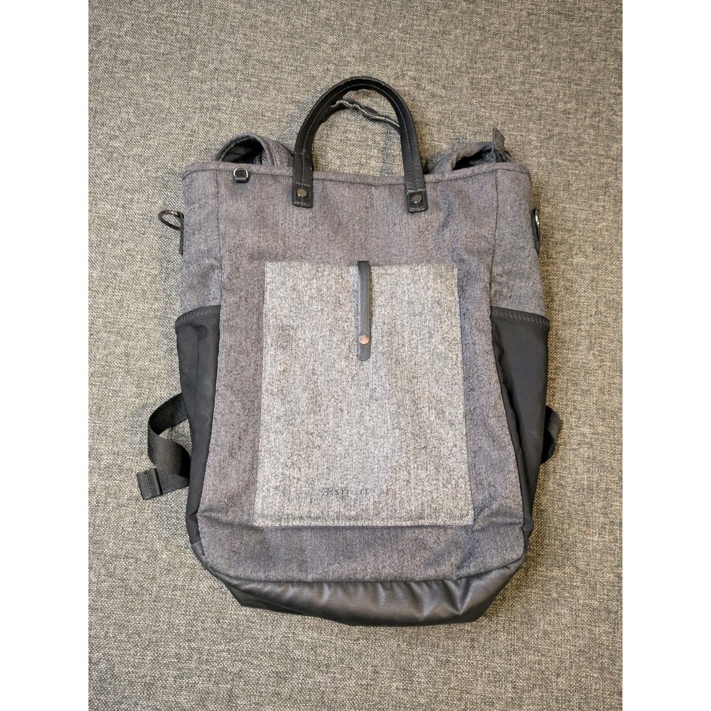 Sherpani Lima Grey Multi Backpack Crossbody Shoulder Bag Purse RFID Anti-Thef